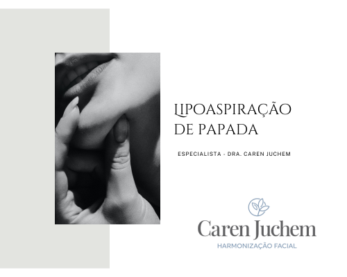 Lipoaspiração de Contorno Mandibular. Foto de mulher segurando o queixo